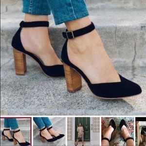 Soludos Black Collette Heel